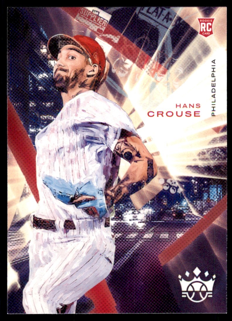 2022 PANINI DIAMOND KINGS BASEBALL HANS CROUSE ROOKIE PHILADELPHIA PHILLIES #88