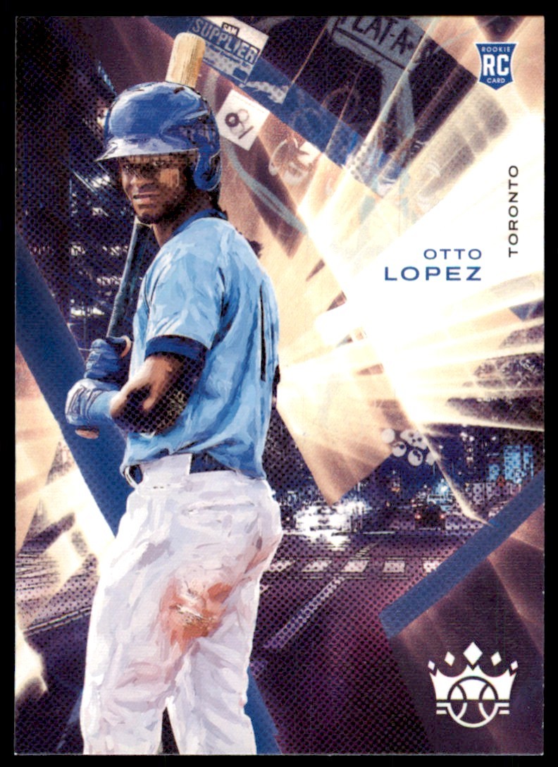2022 PANINI DIAMOND KINGS OTTO LOPEZ TORONTO BLUE JAYS #86