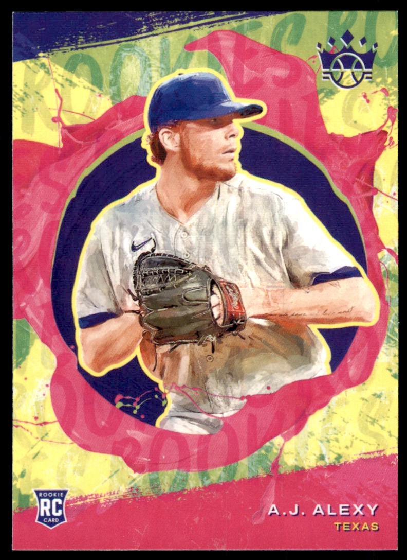 2022 PANINI DIAMOND KINGS A.J. ALEXY ROOKIE TEXAS RANGERS #152