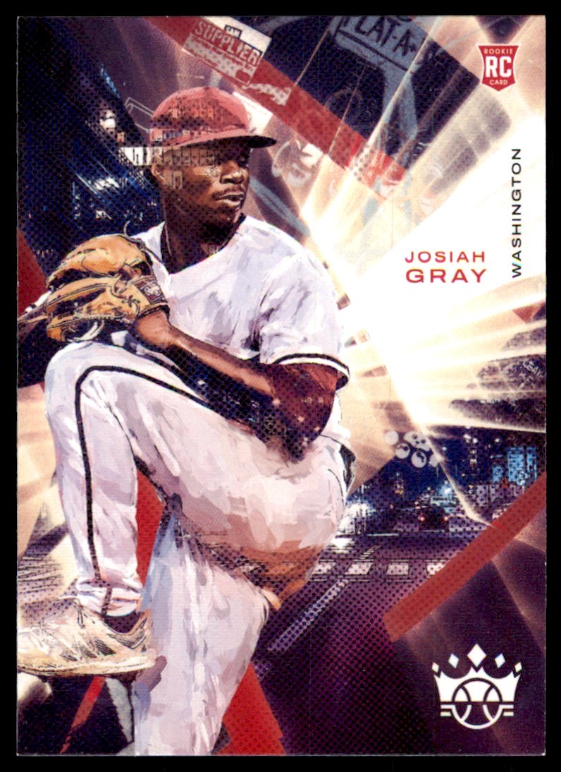 2022 PANINI DIAMOND KINGS JOSIAH GRAY ROOKIE WASHINGTON NATIONALS #96