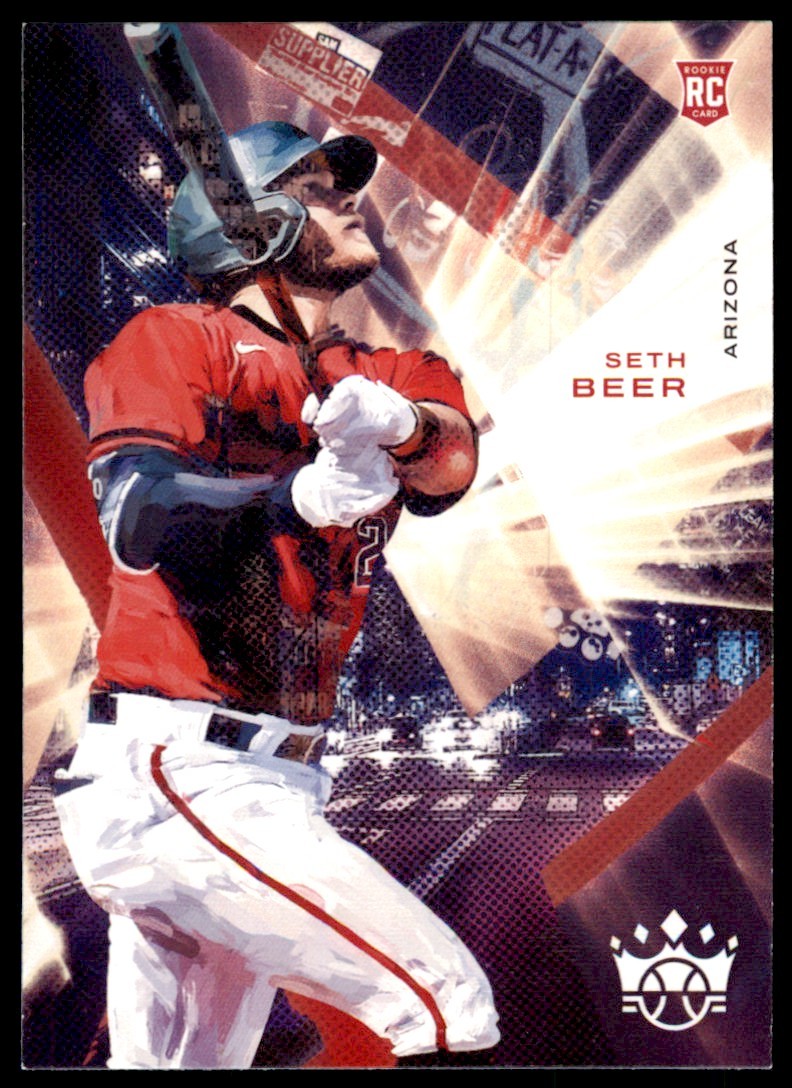 2022 PANINI DIAMOND KINGS BASEBALL SETH BEER ROOKIE ARIZONA DIAMONDBACKS #78