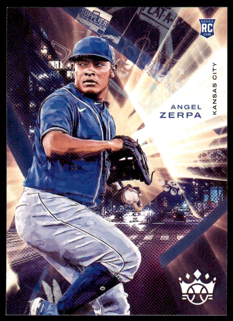 2022 PANINI DIAMOND KINGS RC ANGEL ZERPA KANSAS CITY ROYALS #81
