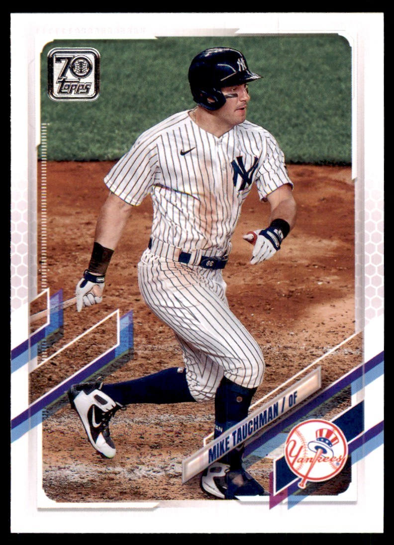2021 TOPPS MIKE TAUCHMAN NEW YORK YANKEES #449