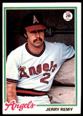 1978 TOPPS JERRY REMY CALIFORNIA ANGELS #478 (101)