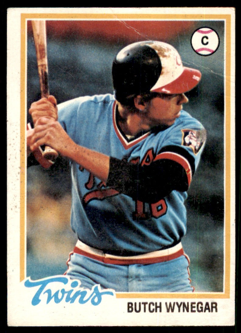 1978 TOPPS BUTCH WYNEGAR MINNESOTA TWINS #555 (101)