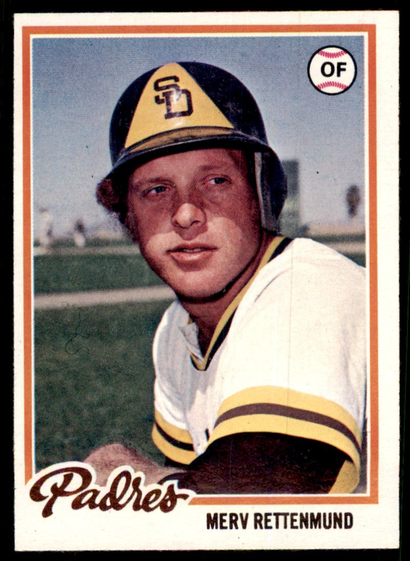 1978 TOPPS MERV RETTENMUND SAN DIEGO PADRES #566 (100)