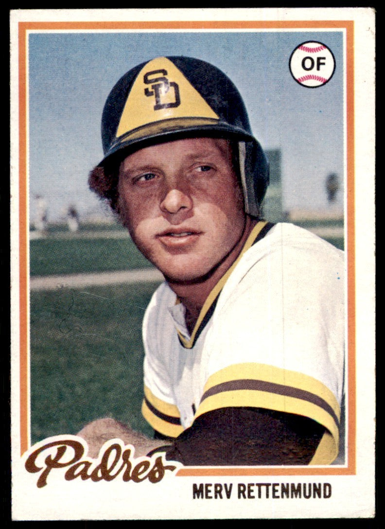 1978 TOPPS MERV RETTENMUND SAN DIEGO PADRES #566 (104)