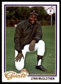 1978 TOPPS LYNN MCGLOTHEN SAN FRANCISCO GIANTS #581 (103)