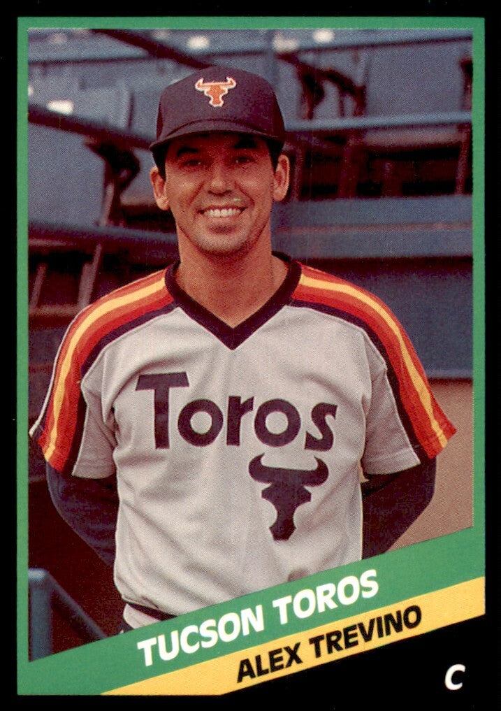 1988 CMC MINOR LEAGUE ALEX TREVINO TUCSON TOROS #16
