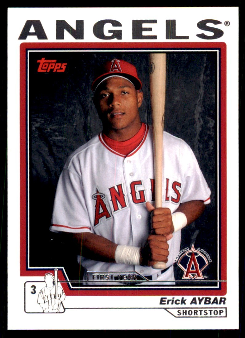 2004 TOPPS TRADED ERICK AYBAR ANAHEIM ANGELS #T171