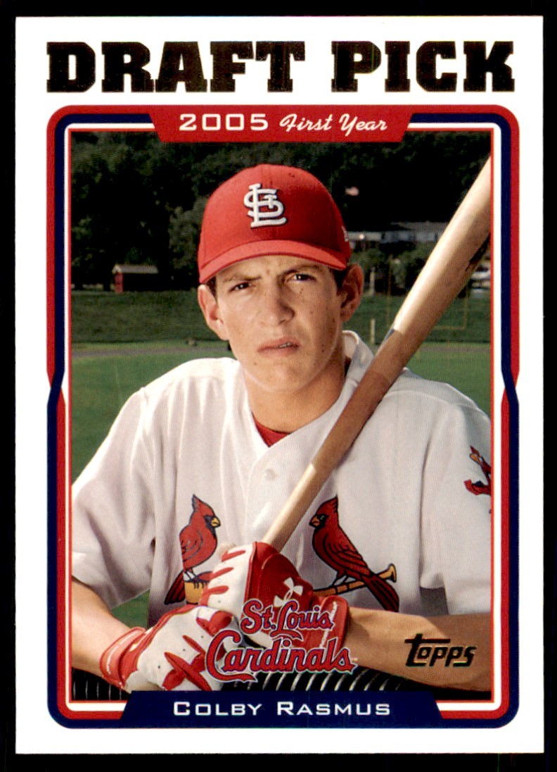 2005 TOPPS UPDATES & HIGHLIGHTS COLBY RASMUS. ST. LOUIS CARDINALS #UH320