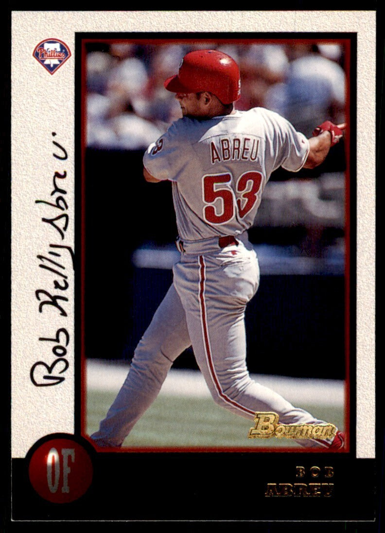 1998 BOWMAN BOBBY ABREU PHILADELPHIA PHILLIES #287