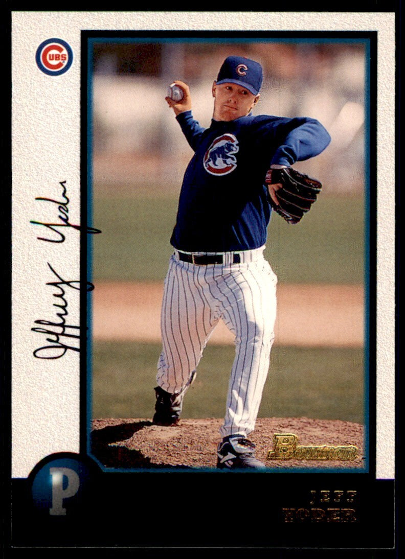 1998 BOWMAN JEFF YODER CHICAGO CUBS #392