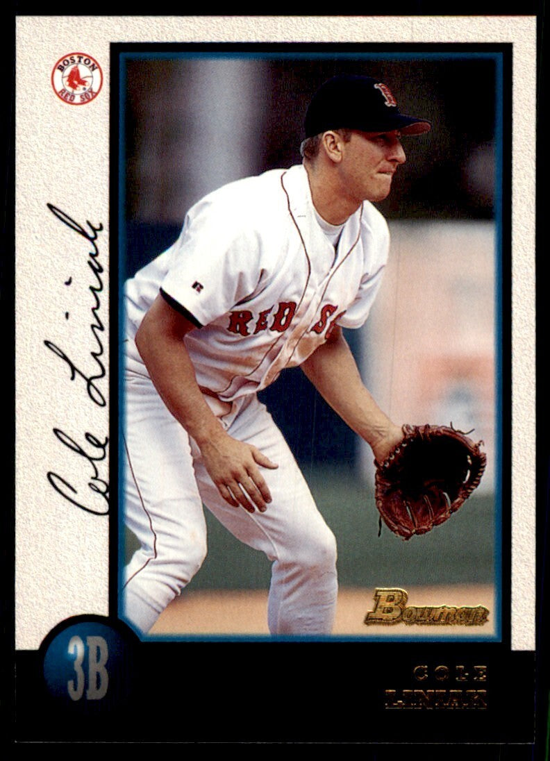 1998 BOWMAN COLE LINIAK BOSTON RED SOX #404