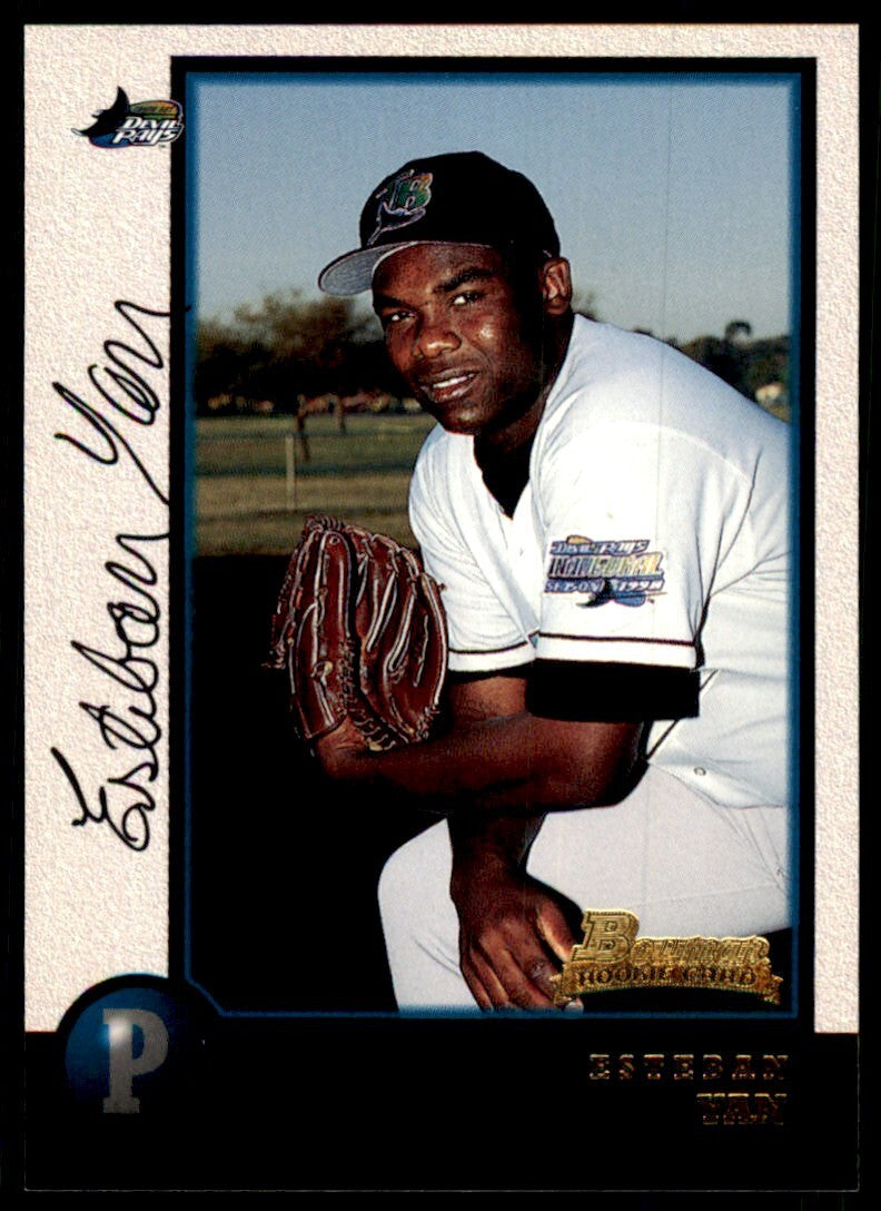 1998 BOWMAN ESTEBAN YAN TAMPA BAY DEVIL RAYS #434