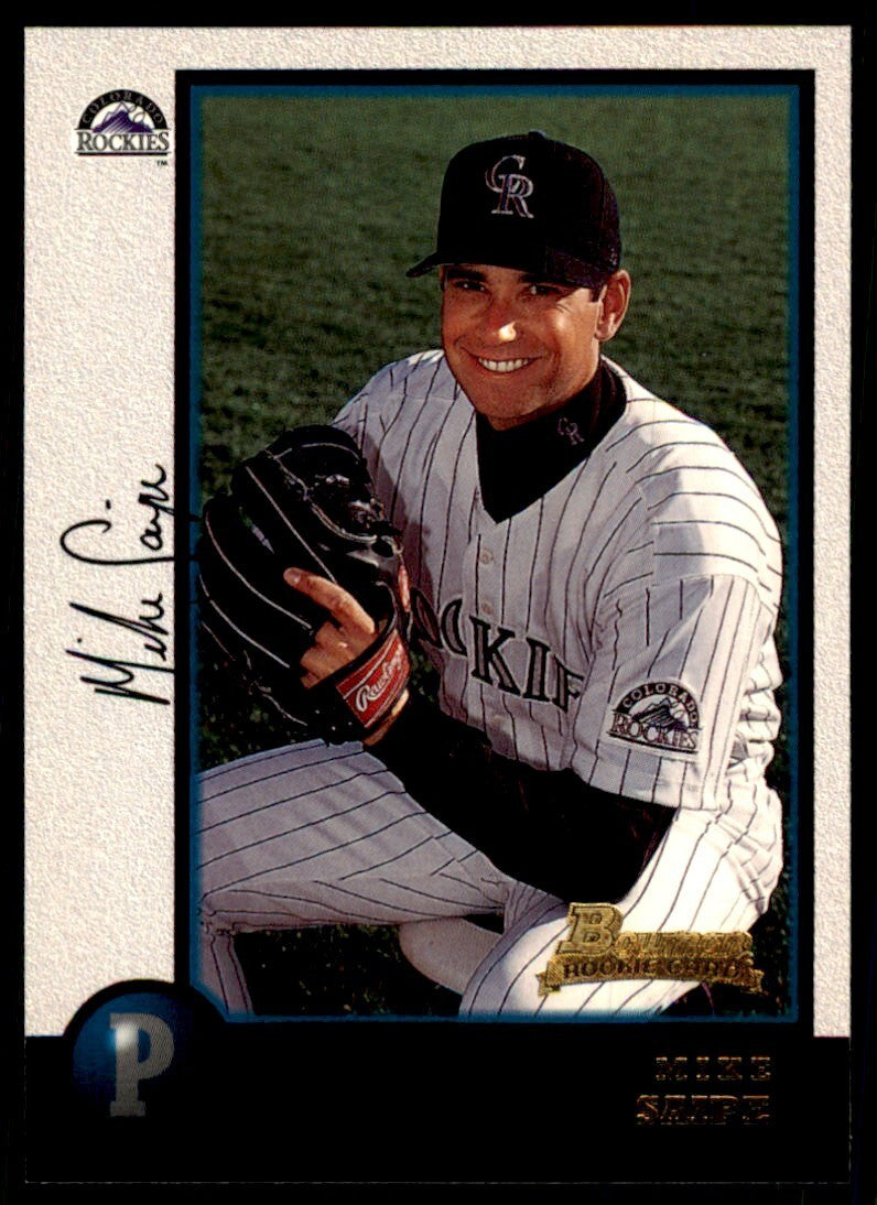 1998 BOWMAN MIKE SAIPE COLORADO ROCKIES #352