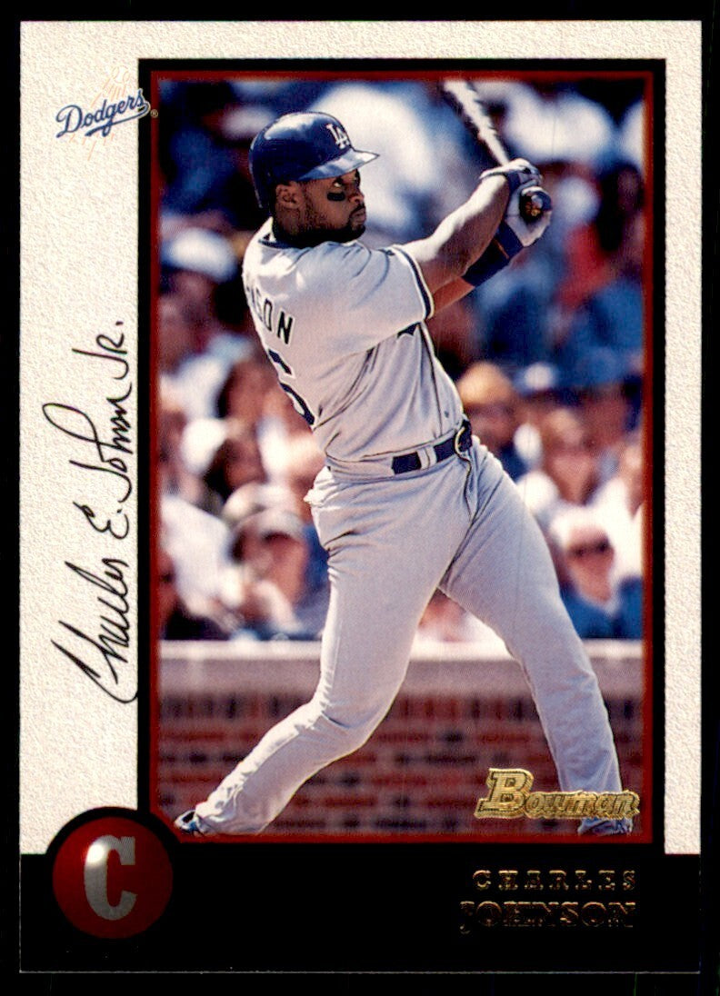 1998 BOWMAN CHARLES JOHNSON LOS ANGELES DODGERS #238