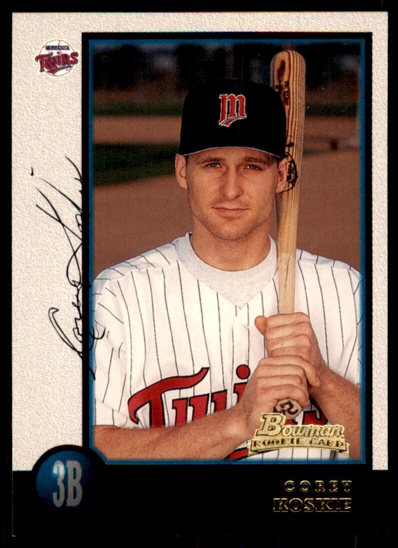 1998 BOWMAN COREY KOSKIE MINNESOTA TWINS #118