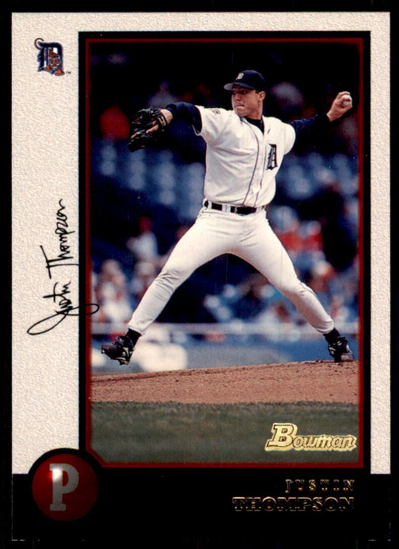 1998 BOWMAN JUSTIN THOMPSON DETROIT TIGERS #32