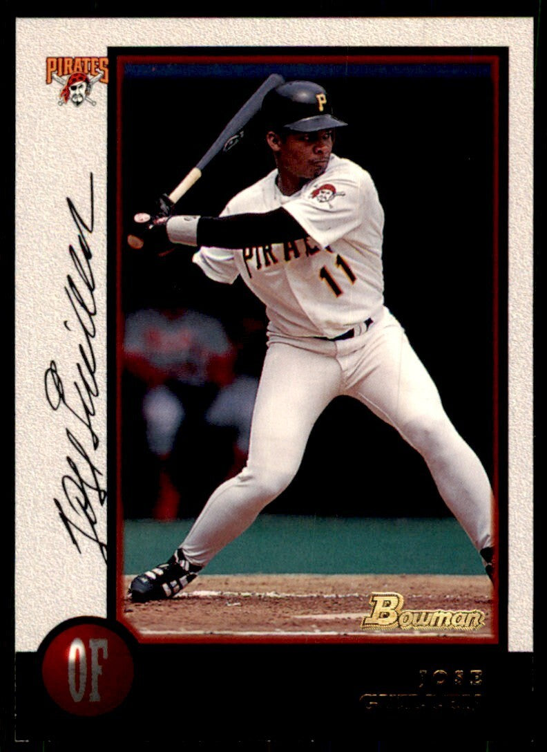 1998 BOWMAN JOSE GUILLEN PITTSBURGH PIRATES #55