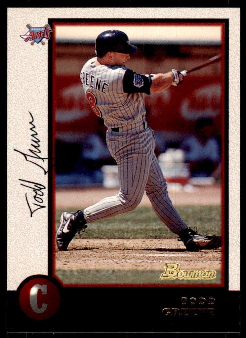 1998 BOWMAN TODD GREENE ANAHEIM ANGELS #58