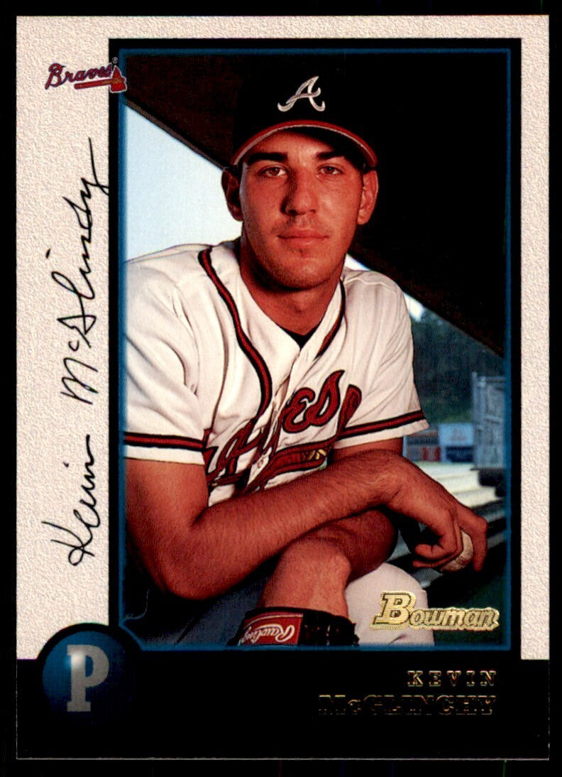 1998 BOWMAN KEVIN MCGLINCHY ATLANTA BRAVES #98