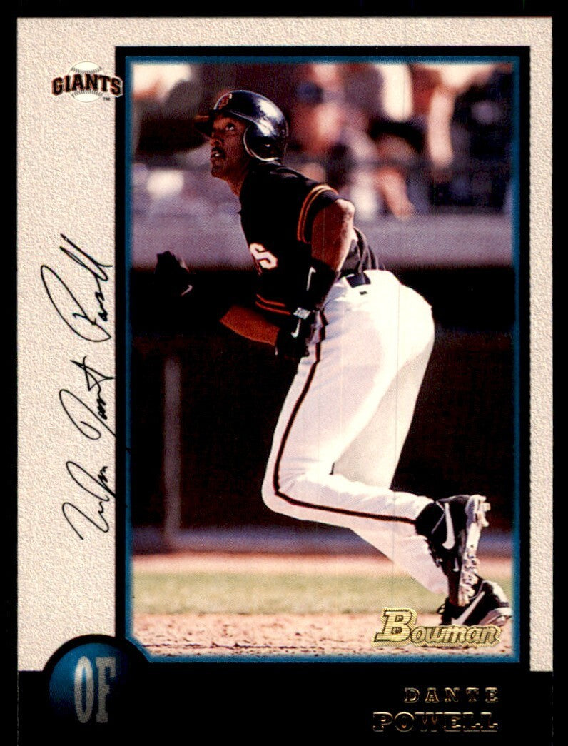 1998 BOWMAN DANTE POWELL SAN FRANCISCO GIANTS #214