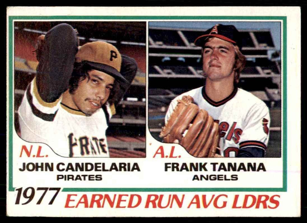 1978 TOPPS CANDELAIRA/TANANA PIRATES/ANGELS #207 (100)