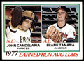 1978 TOPPS CANDELAIRA/TANANA PIRATES/ANGELS #207 (101)