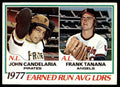 1978 TOPPS CANDELARIA/TANANA PIRATES/ANGELS #207 (108)