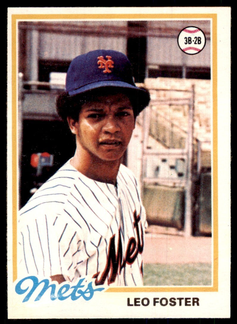 1978 TOPPS LEO FOSTER NEW YORK METS #229 (100)
