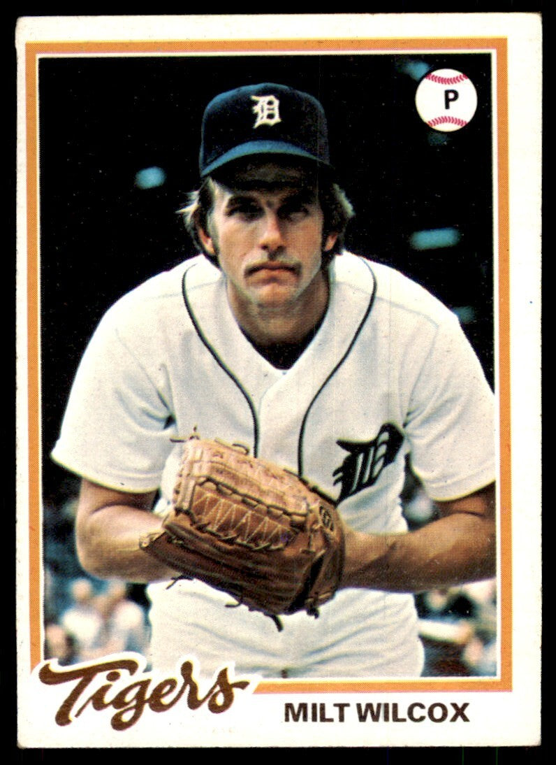 1978 TOPPS MILT WILCOX DETROIT TIGERS #151 (103)