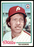1978 TOPPS TED SIZEMORE PHILADELPHIA PHILLIES #136 (104)