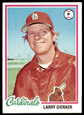 1978 TOPPS LARRY DIERKER ST. LOUIS CARDINALS #195 (101)
