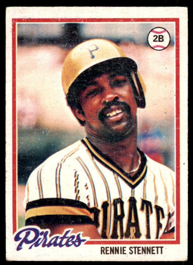 1978 TOPPS RENNIE STENNETT PITTSBURGH PIRATES #165 (101)