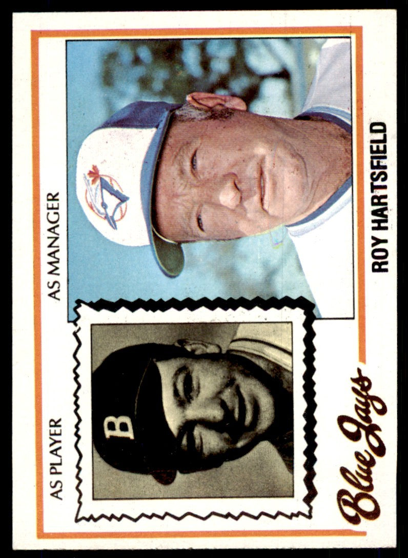 1978 TOPPS ROY HARTSFIELD 101 TORONTO BLUE JAYS #444