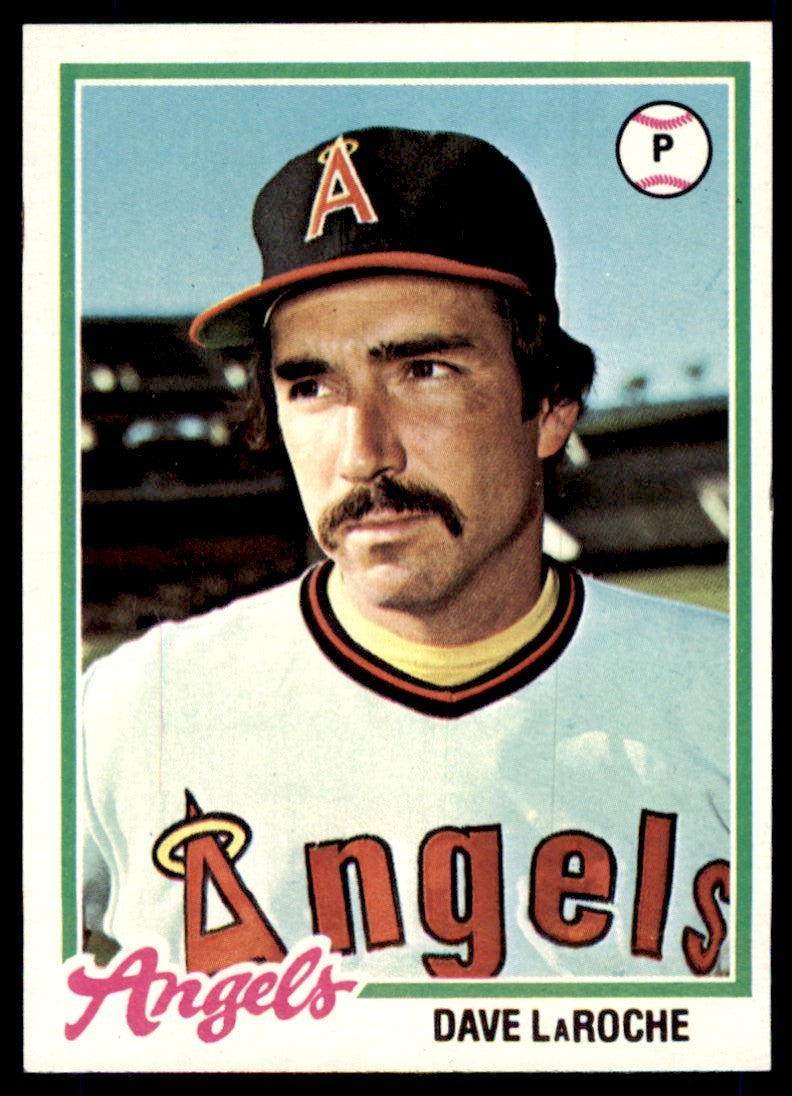 1978 TOPPS. DAVE LAROCHE 100 CALIFORNIA ANGELS #454