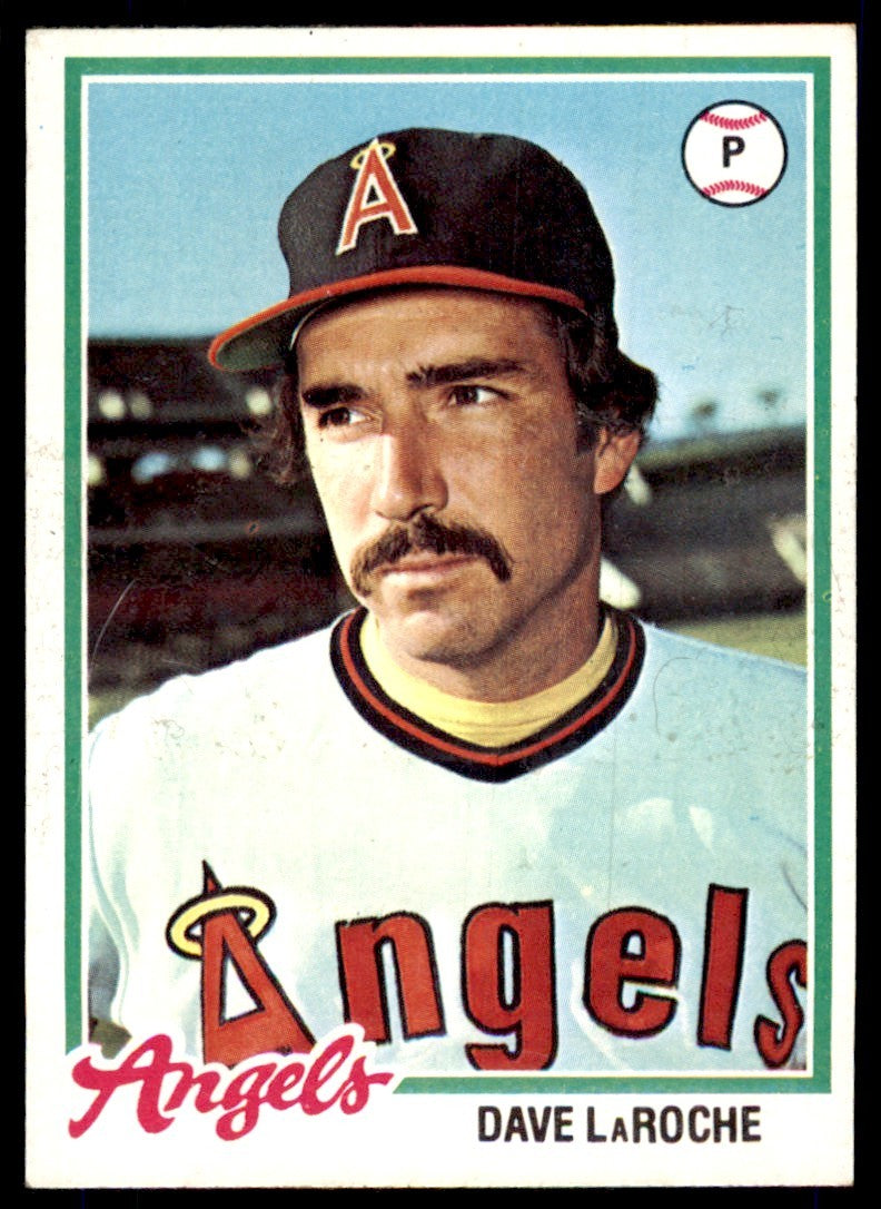1978 TOPPS. DAVE LAROCHE 101 CALIFORNIA ANGELS #454