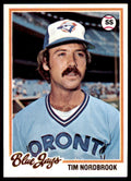 1978 TOPPS* TIM NORDBROOK 103. TORONTO BLUE JAYS #369