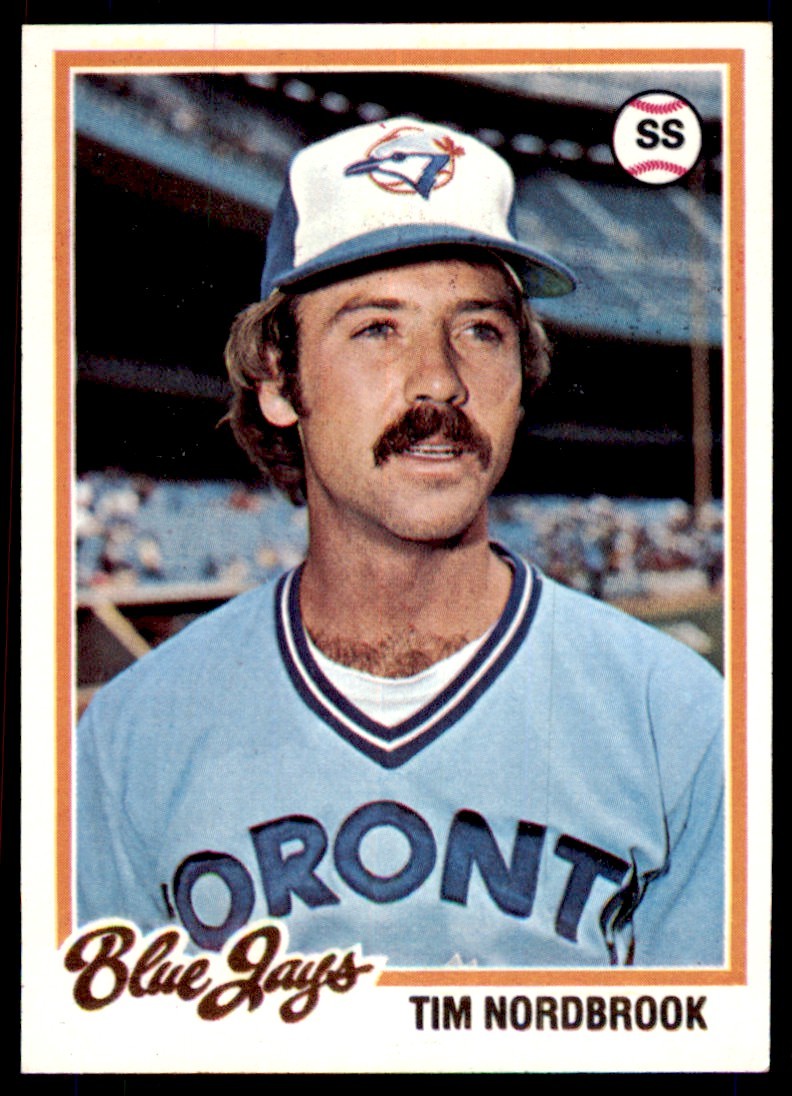 1978 TOPPS* TIM NORDBROOK 103. TORONTO BLUE JAYS #369