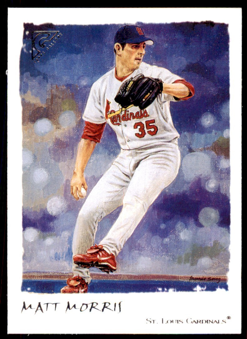 2002 TOPPS GALLERY. MATT MORRIS ST. LOUIS CARDINALS #13