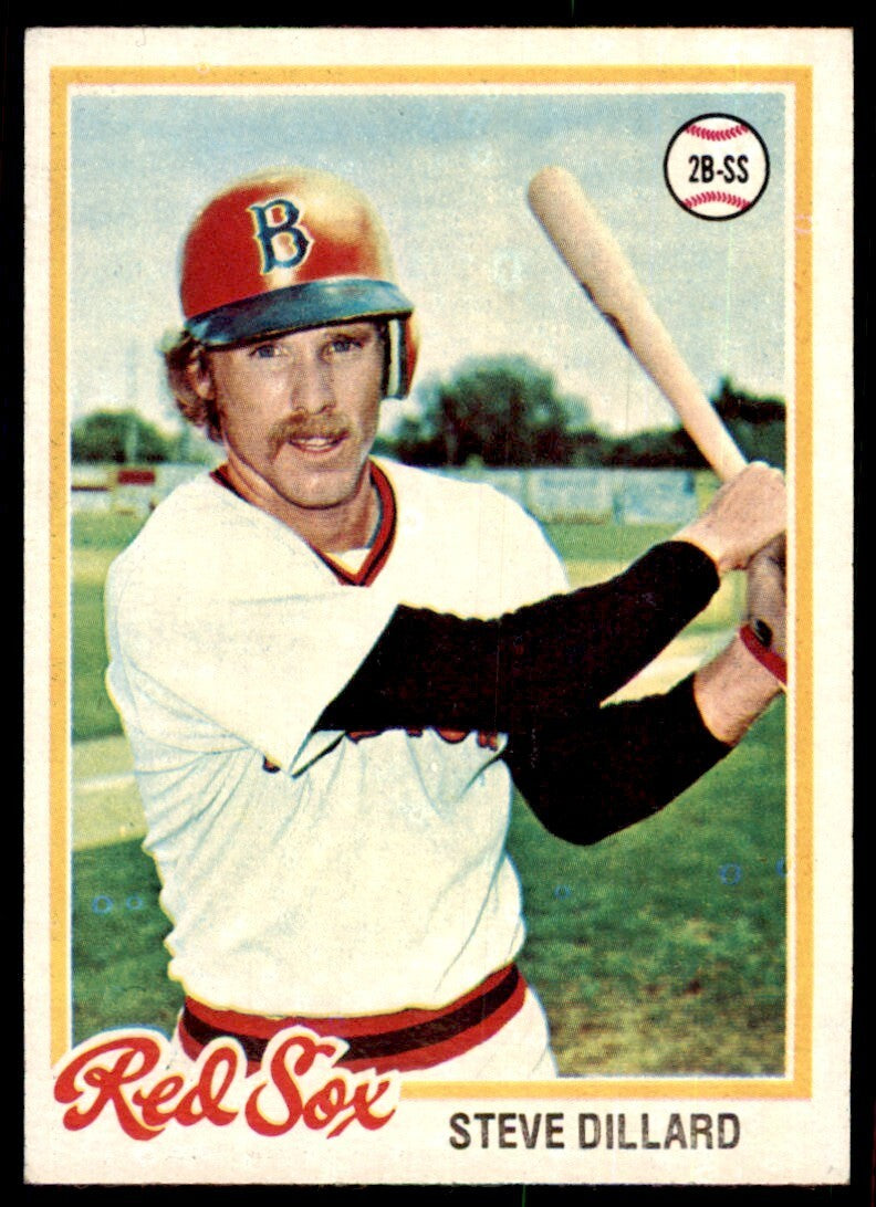 1978 TOPPS STEVE DILLARD 101 BOSTON RED SOX #597