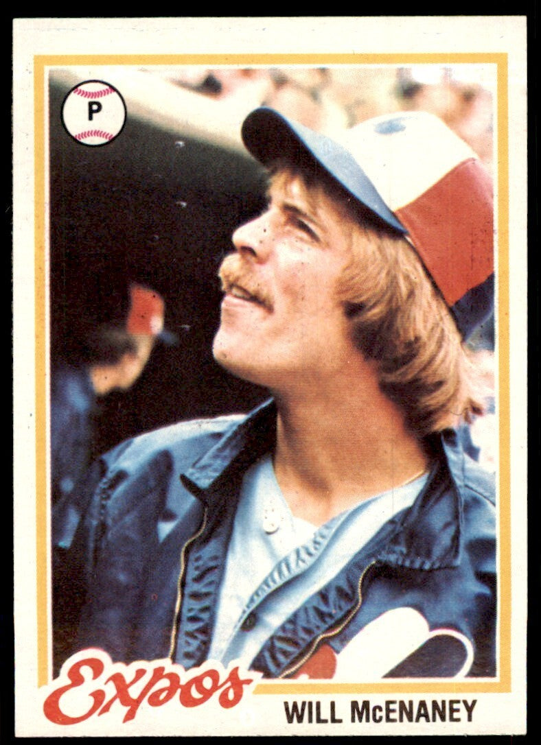 1978 TOPPS WILL MCENANEY 103 MONTREAL EXPOS #603