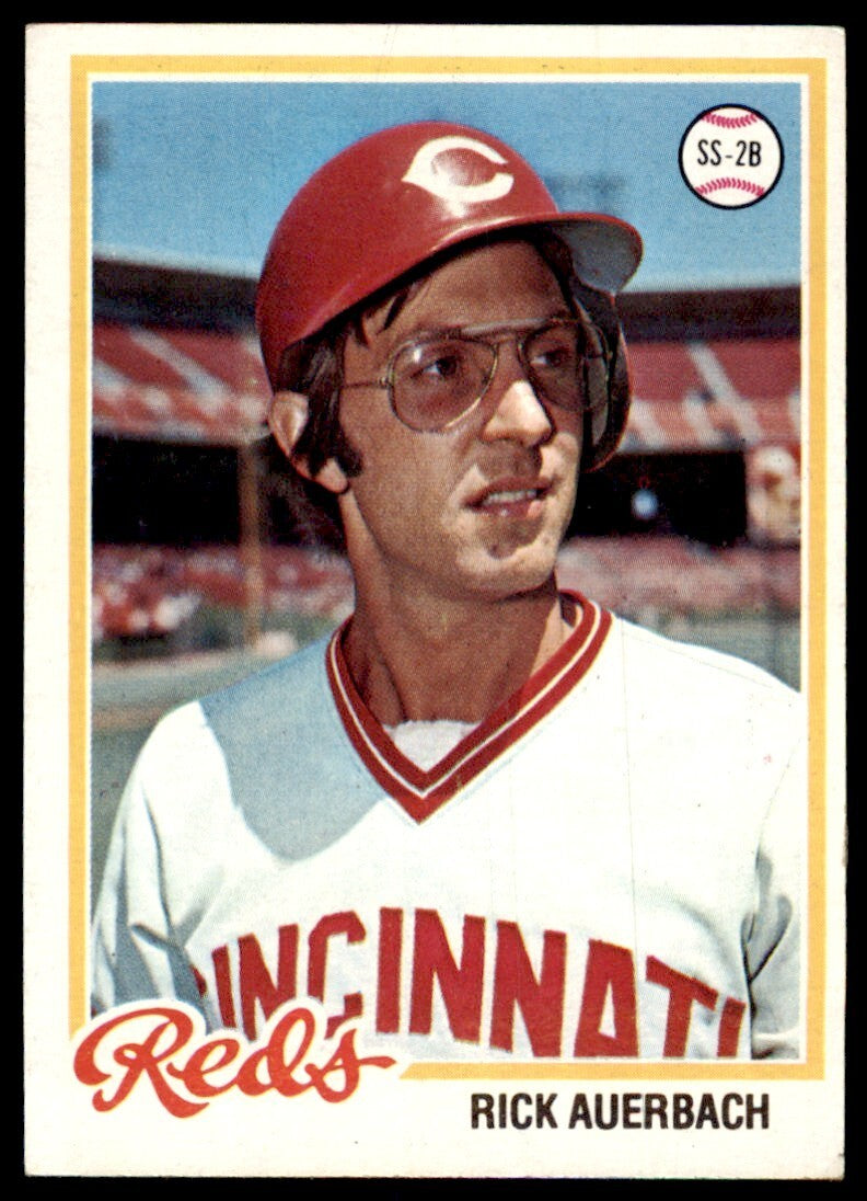 1978 TOPPS RICK AUERBACH 105 CINCINNATI REDS #646