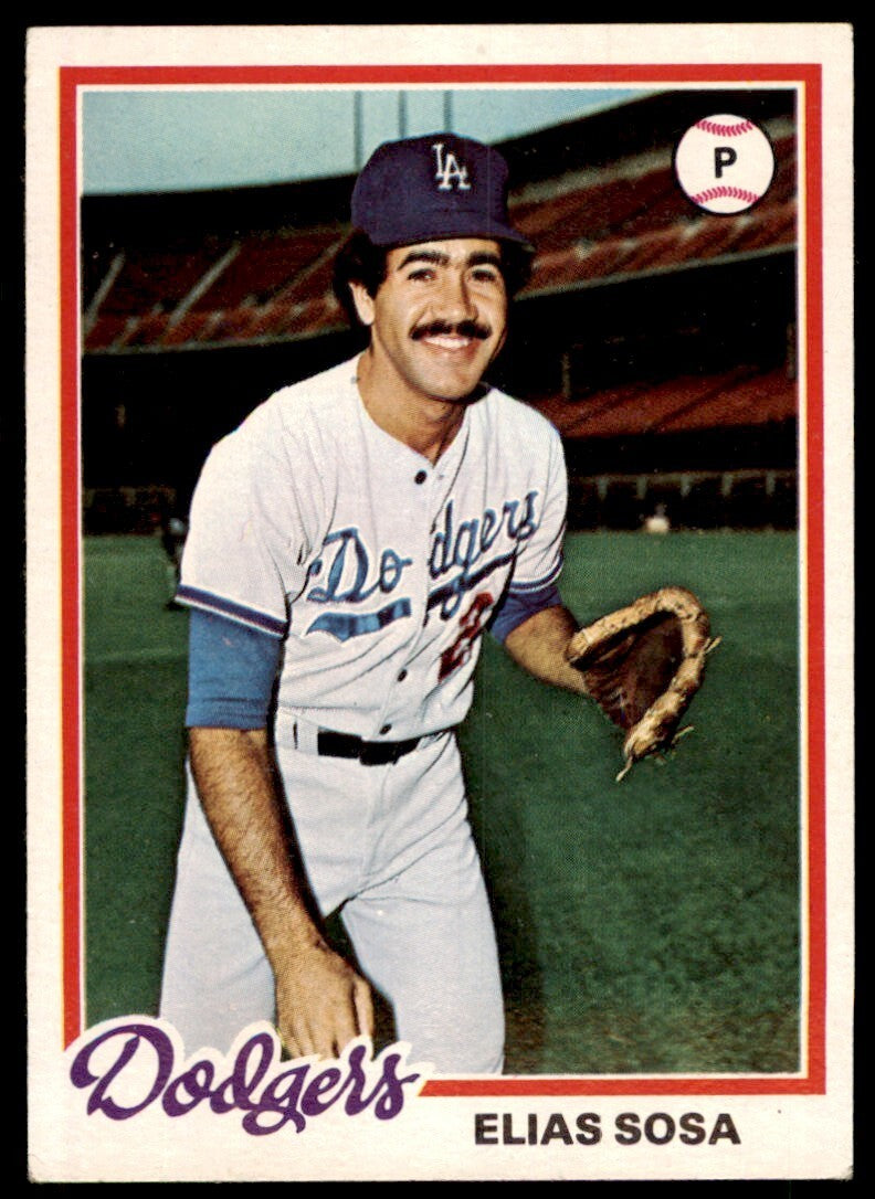 1978 TOPPS ELIAS SOSA 101 LOS ANGELES DODGERS #694