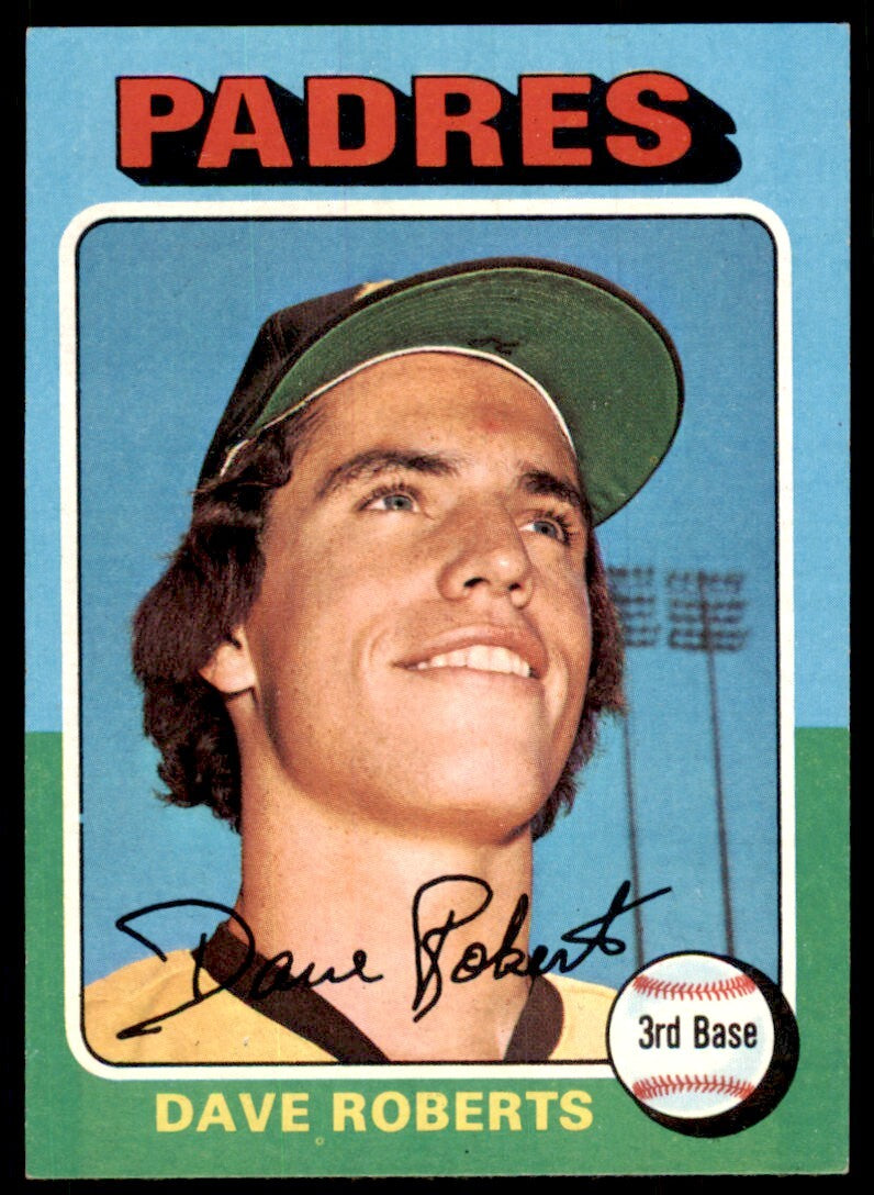 1975 TOPPS: DAVE ROBERTS SAN DIEGO PADRES #558