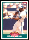 1989 Score Rookie & Traded Mookie Wilson Toronto Blue Jays #16T