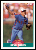 1989 Score Rookie & Traded Kevin Gross Montreal Expos #39T