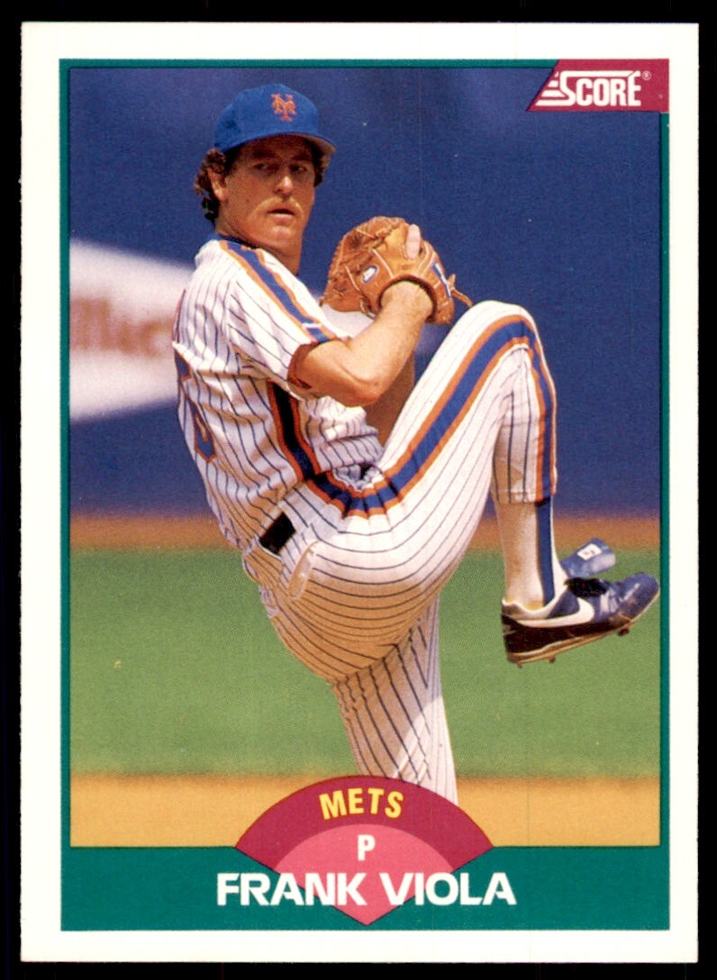 1989 Score Rookie & Traded Frank Viola New York Mets #67T