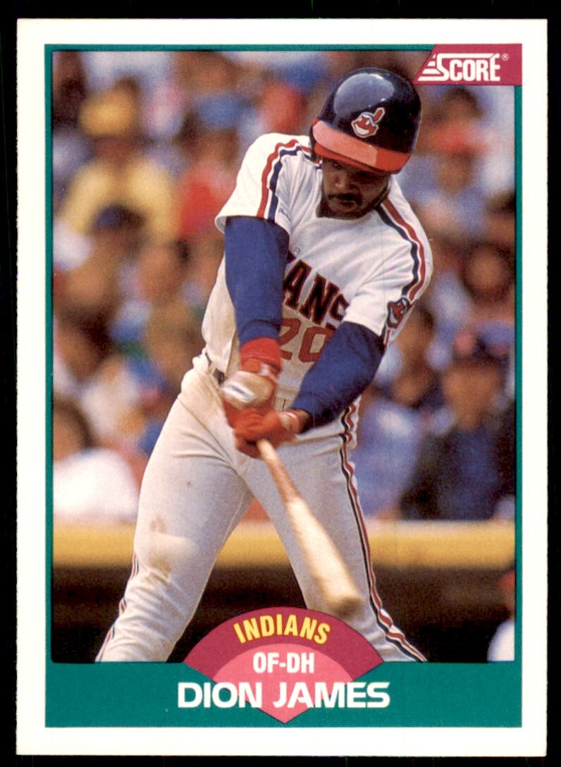 1989 Score Rookie & Traded: Dion James Cleveland Indians #51T